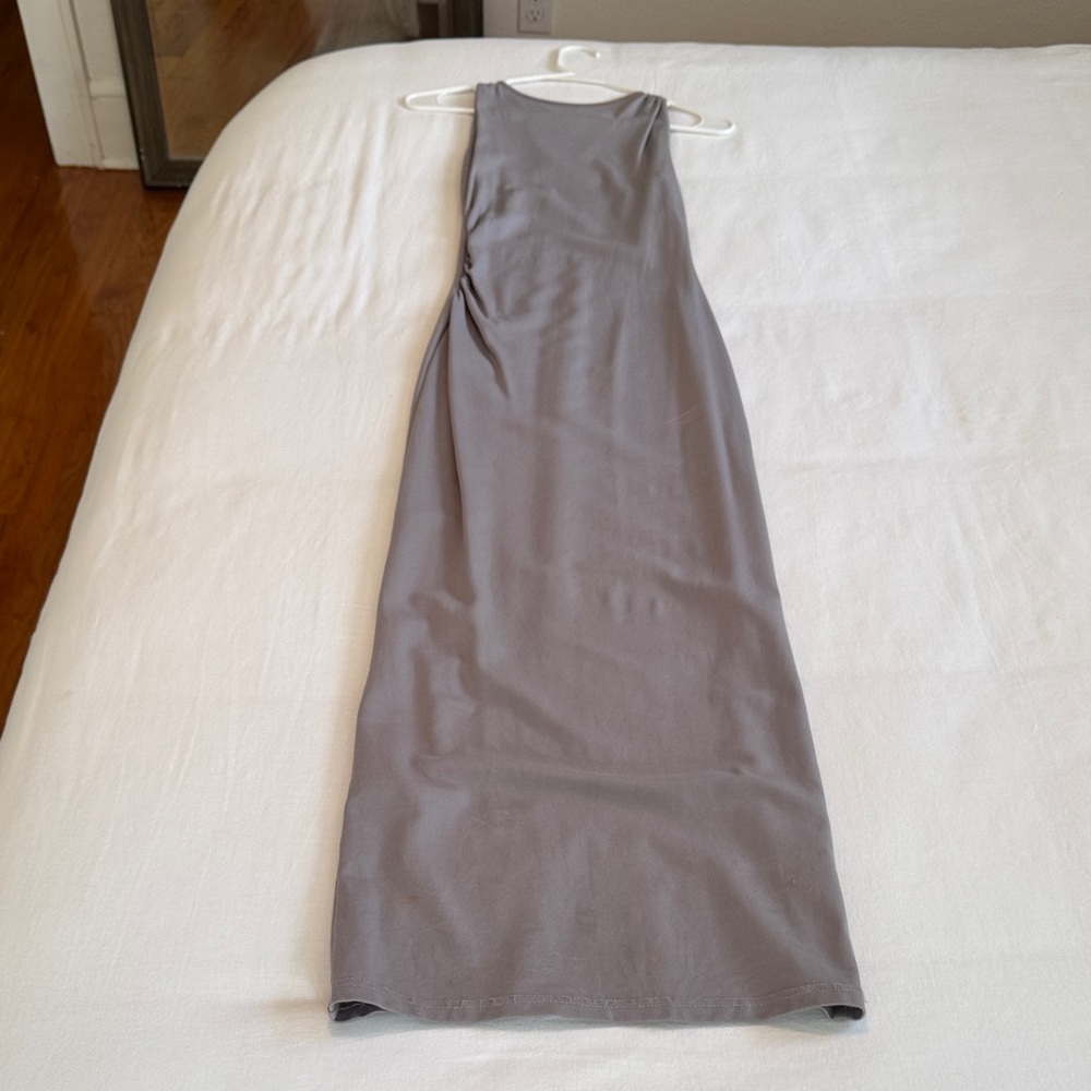 Bodycon Gray Sleeveless Dress